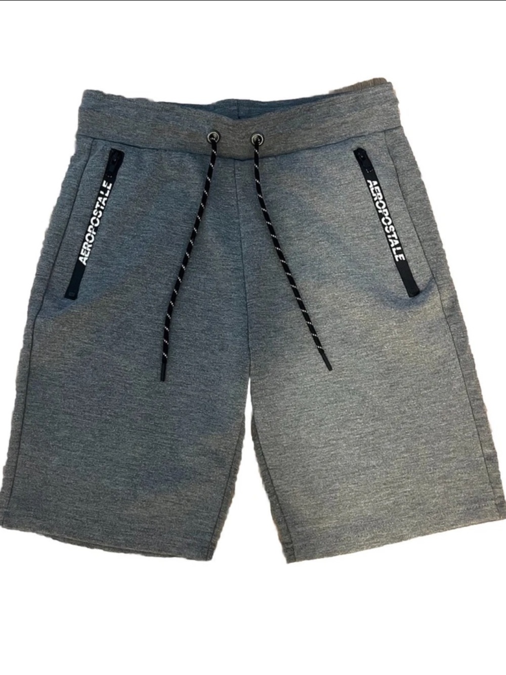 Aeropostale Men's Heather Gray Athletic Knit Shorts